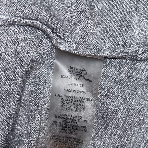 Sparkly gray sweater wool blend - Picture 9 of 9